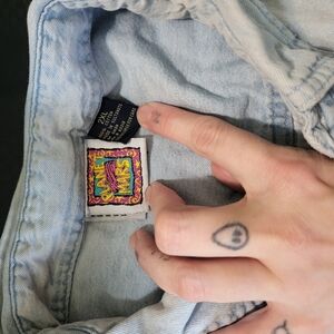 Vintage Light Wash Denim Jeans